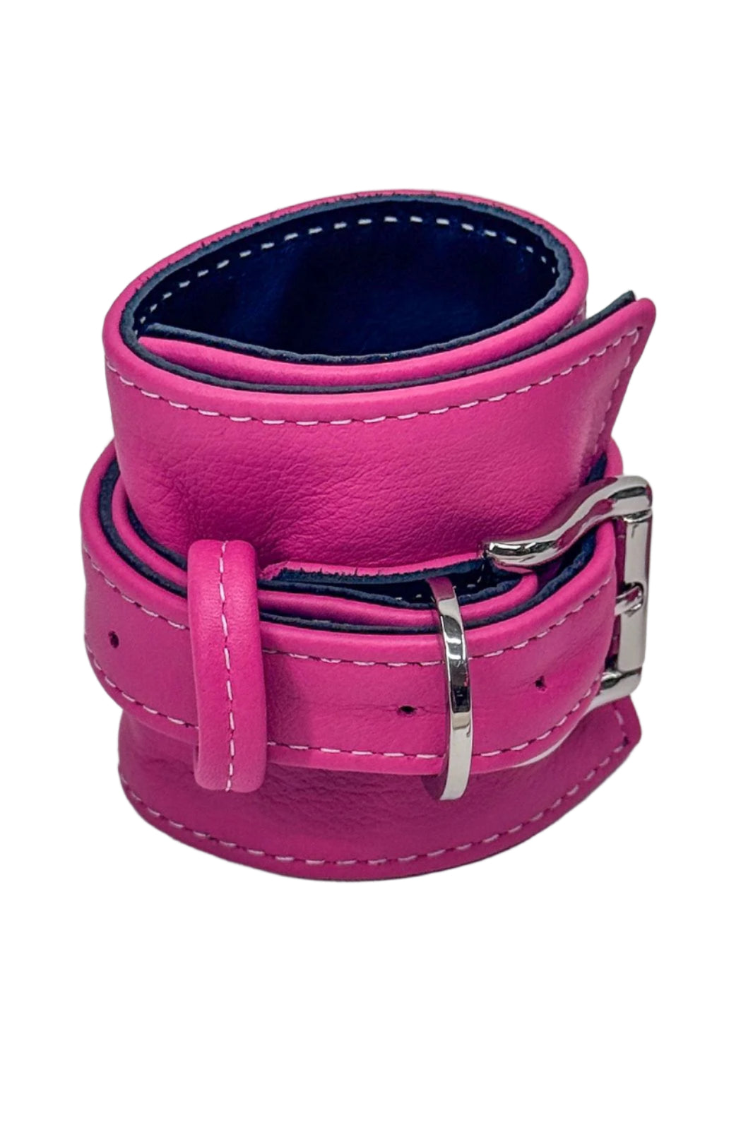 Hot Pink and Silver Cuff Set