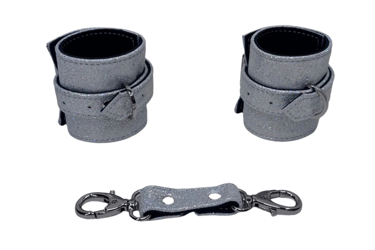 Sparkle and Silver Cuff Set