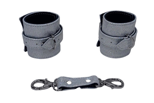 Sparkle and Silver Cuff Set